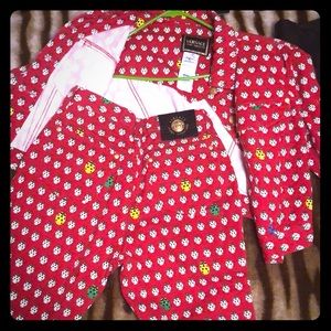 Versace pants and jacket